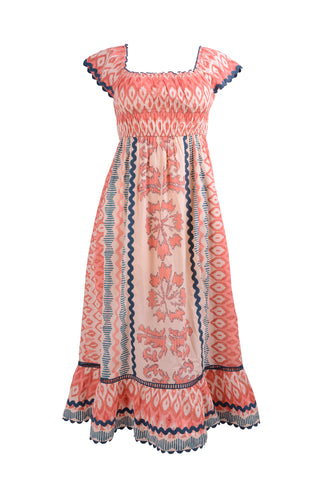 SIRIN - Off-shoulder midi dress with elasticated bodice