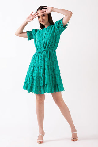 mariam mini dress Mariam Eyelet Mini Dress