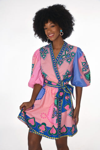 CARLY WRAP DRESS