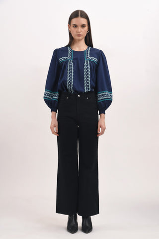 SHEA PEASANT BLOUSE