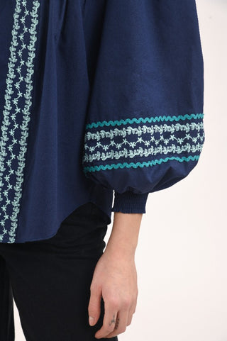 SHEA PEASANT BLOUSE