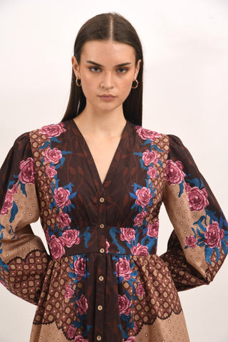 DUSKY MINI DRESS
