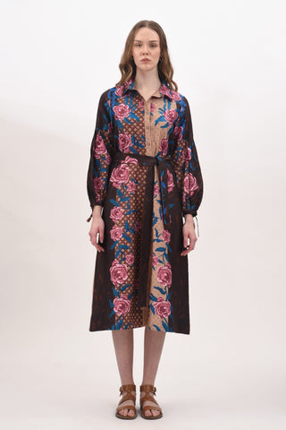 ALICIA MIDI SHIRT DRESS