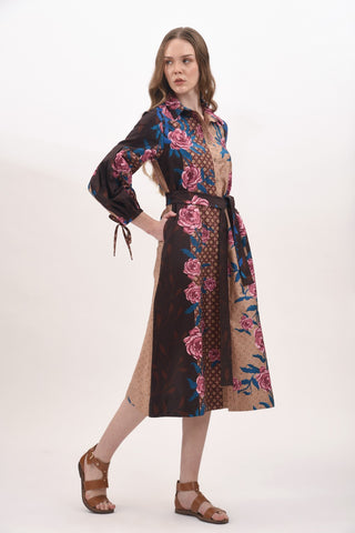 ALICIA MIDI SHIRT DRESS