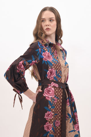 ALICIA MIDI SHIRT DRESS