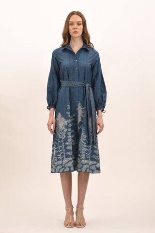 ALICIA MIDI SHIRT DRESS