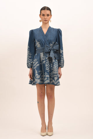 CARLY WRAP DRESS