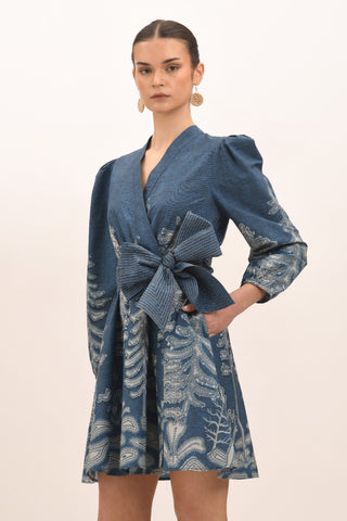 CARLY WRAP DRESS