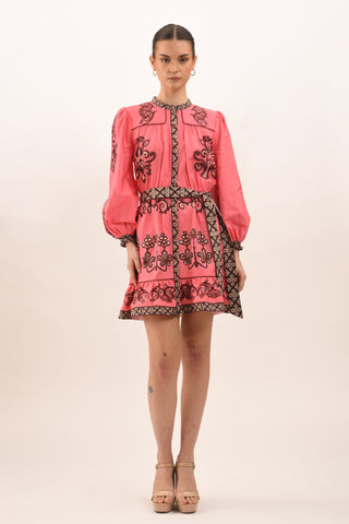 ROSETTE MINI DRESS