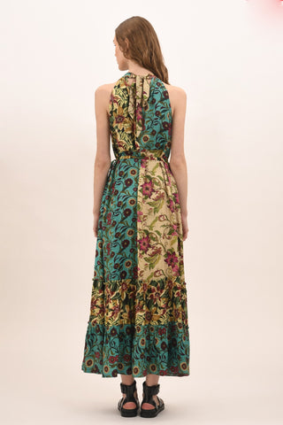 celina moon maxi dress Halter Neck floral maxi dress that can be worn on multiple occasions Celina Moon Flavian Maxi Dress