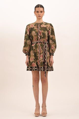 ROSETTE MINI DRESS