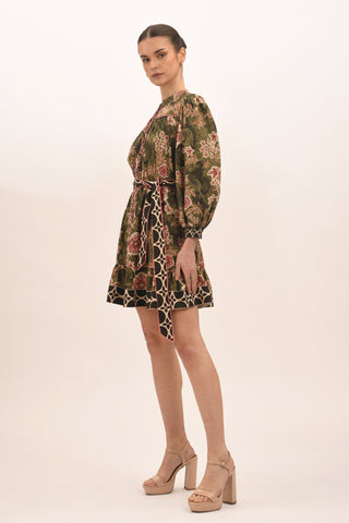ROSETTE MINI DRESS
