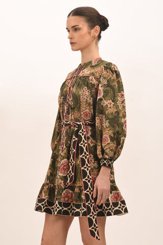 ROSETTE MINI DRESS