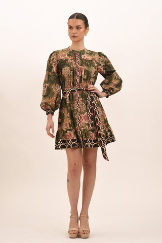 ROSETTE MINI DRESS