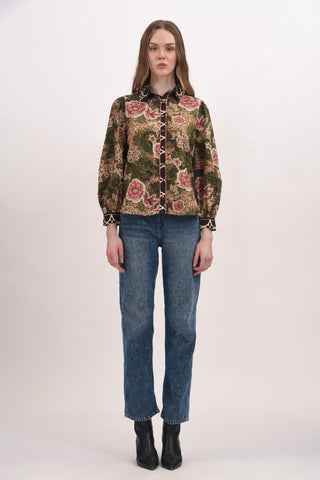 SHARONA PUFF SLEEVE SHIRT