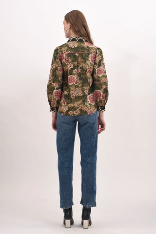 SHARONA PUFF SLEEVE SHIRT
