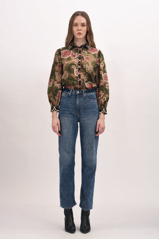 SHARONA PUFF SLEEVE SHIRT