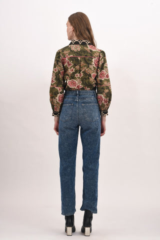 SHARONA PUFF SLEEVE SHIRT