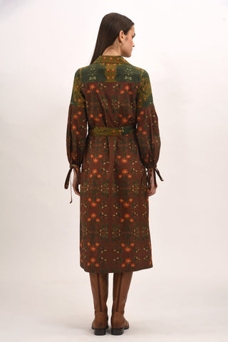 ALICIA MIDI SHIRT DRESS