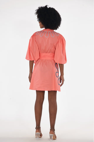 CARLY WRAP DRESS