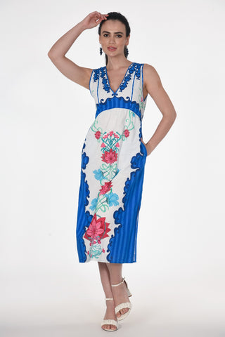 SABLE MIDI DRESS