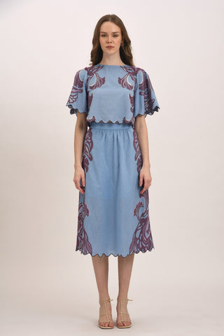 CARMEN MIDI SKIRT