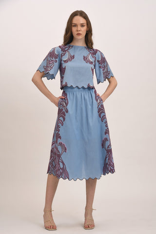CARMEN MIDI SKIRT