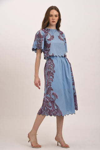 CARMEN MIDI SKIRT