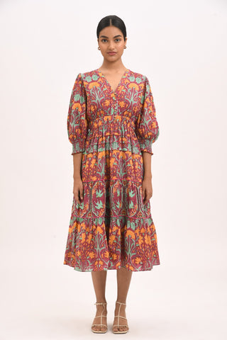 CALLA MIDI DRESS