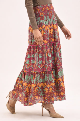 SAGE MAXI SKIRT