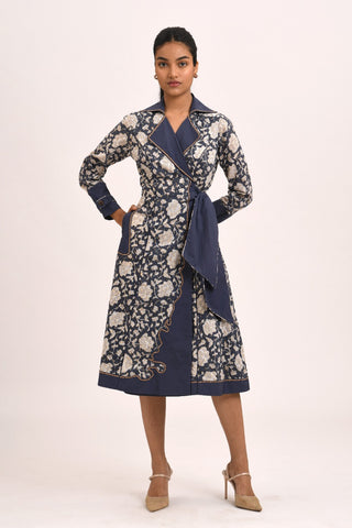 SABLE TRENCH COAT DRESS