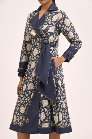 SABLE TRENCH COAT DRESS