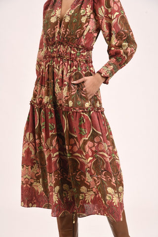 TESS MIDI DRESS