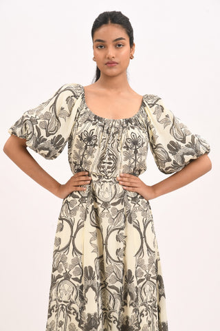 NOA MIDI DRESS