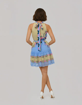 NAWARI-ICY MINI DRESS