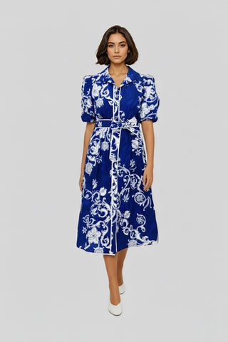 JANELI-SKY MIDI DRESS