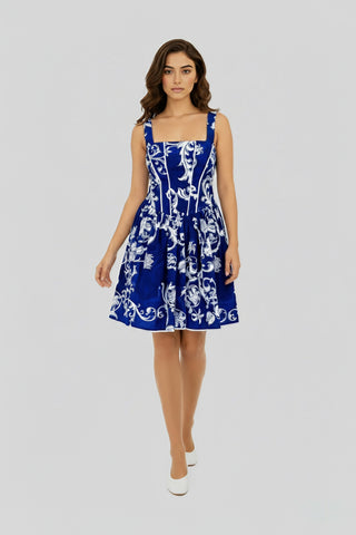 MAELIS-SKY MINI DRESS
