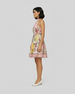 NAWARI-BLOOM MINI DRESS