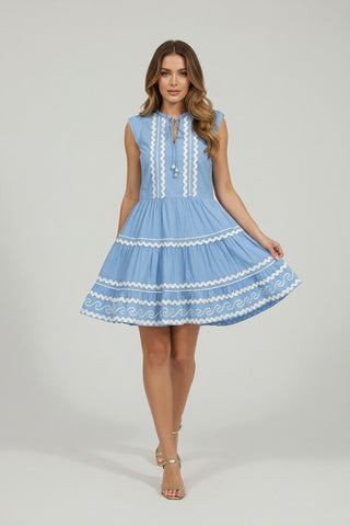 Floss-breeze Mini Dress